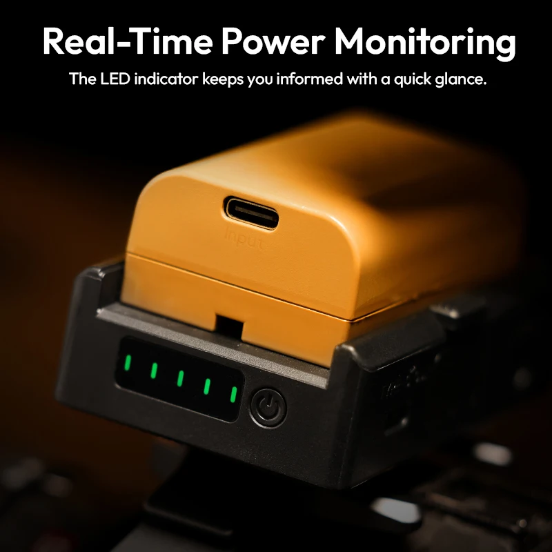 Ulanzi PA03 لوحة محول البطارية ل سنوي NP-F550 F570 F750 F770 F960 F970 F980 مع 1/4 ''جبل للكاميرا شاشة البث المباشر