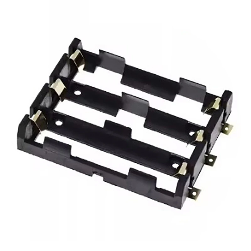 R91A DIY 3-слотовый/4-слотовый ящик для хранения литиевых батарей 18650 для использования при низких температурах