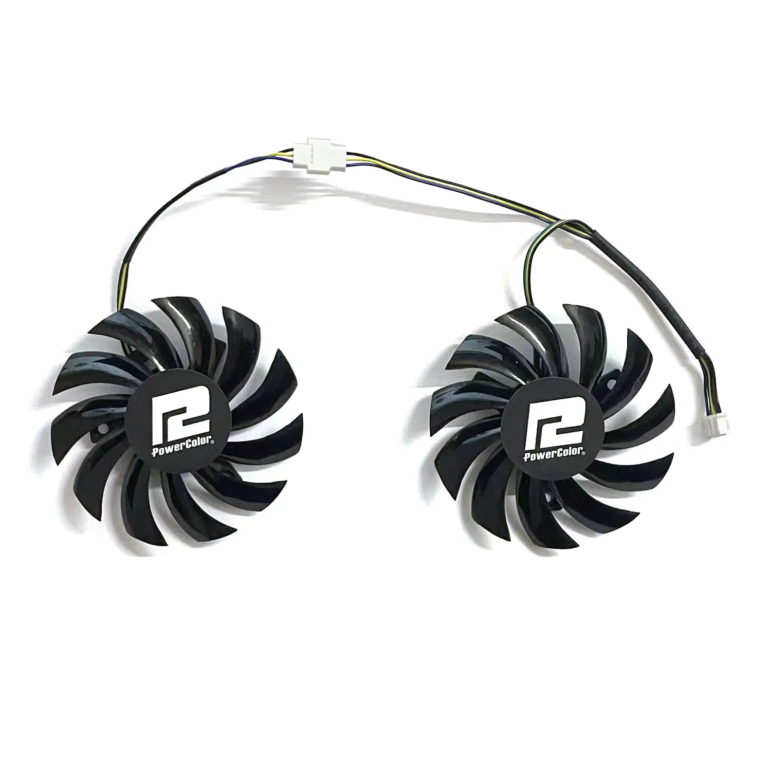 Brandneuer 75 mm 4PIN RX6500XT GPU-Lüfter für Powercolor Radeon Rx6500xt 4 GB Fighter OC Grafikkarte