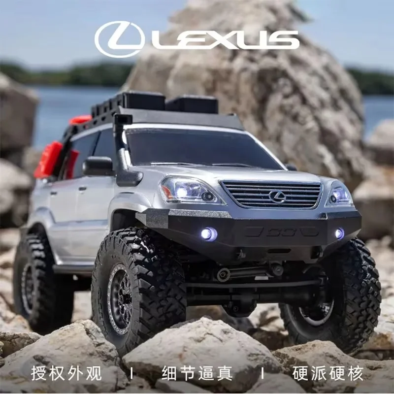 

1/24 осевой Scx24 автомобиль с дистанционным управлением, имитация Gx470, альпинистский автомобиль, модель дикого автомобиля, игрушка, подарок на праздник