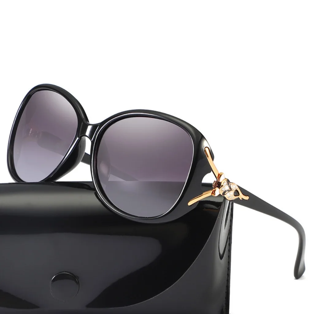 Day and night dual-use sunglasses women's driving sunglasses women's night vision goggles anti-ultraviolet color changing polari