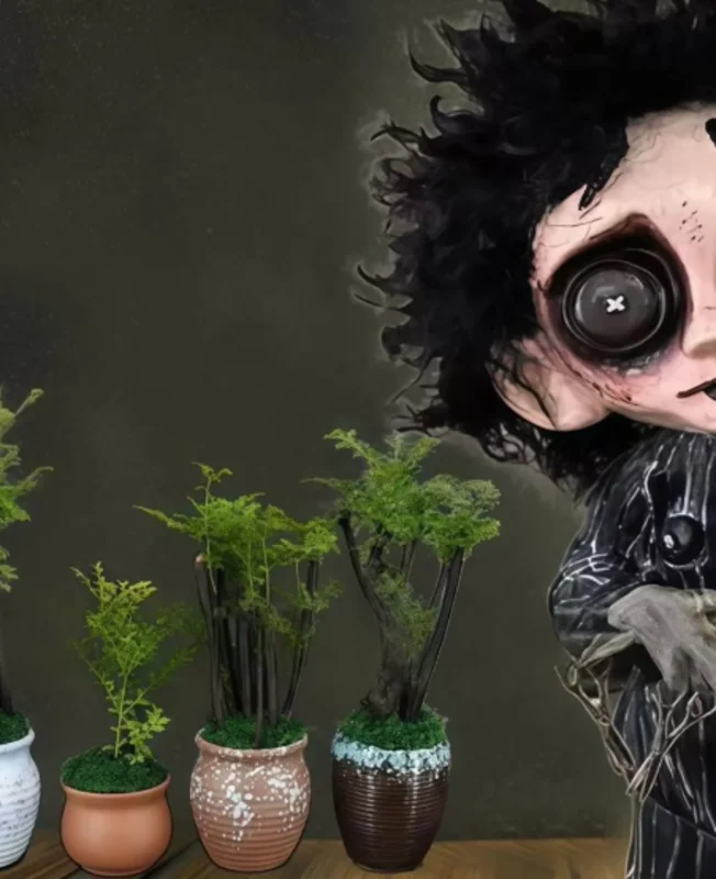 Charakterfiguren Halloween Desktop Dekoration Figur Spielzeug Harz Kreative Dekoration für Tisch Wohnheim Wohnzimmer Fans Sammlung