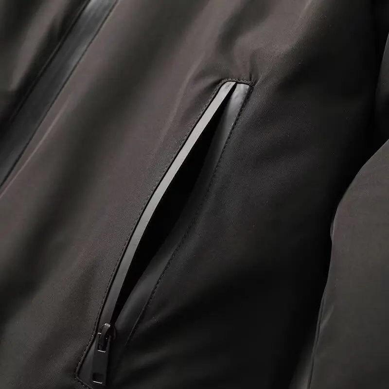 With Hoodies Jackets Winter Women's Coat Hoody Outwear Black Thick Warm Long Sleeve Coat 2024 inszart Elegant Fashion Woman Coat