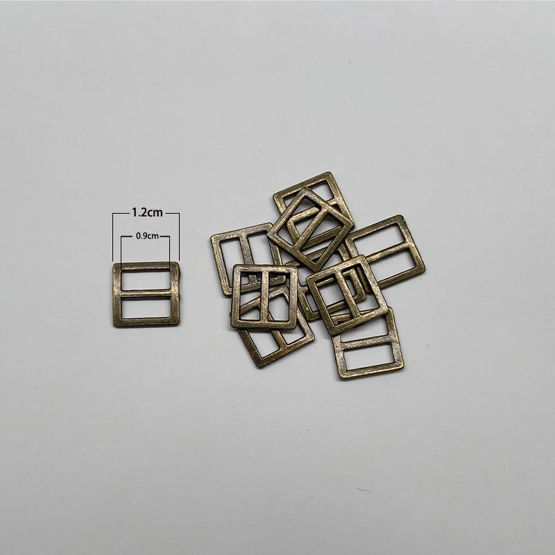 15/Pcs Ultra-small Alloy Colorful Buckle For Ob11Dolls Clothes Bag Buckles Mini Doll Buttons Hand-made Material Accessories