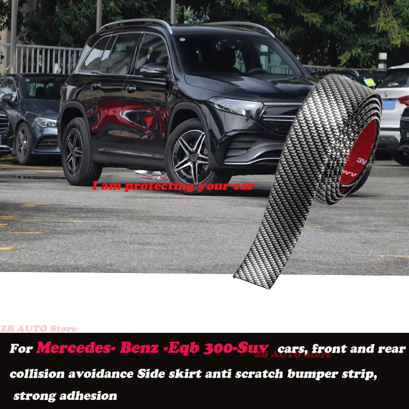 

Front and rear lip side skirts, anti-collision and scratch resistant bumper strips, suitable For Mercedes Benz Eqb 300 Suv