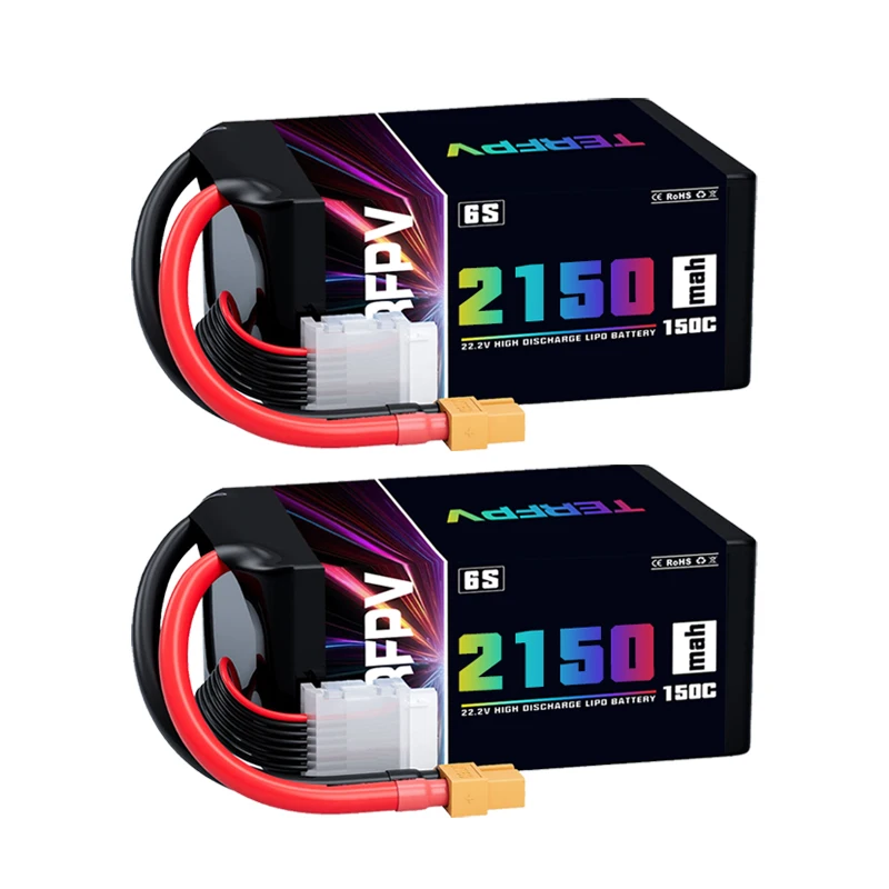 6S 2150mAh 150C 2pcs