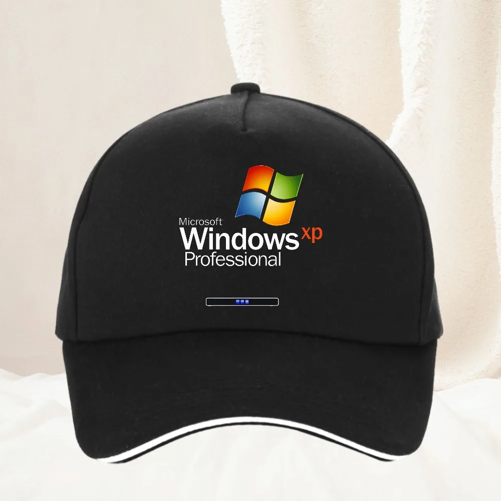 

Windows XP Denim Fabric Cap Casual Baseball Caps Adjustable Hat Summer Unisex Baseball Hats