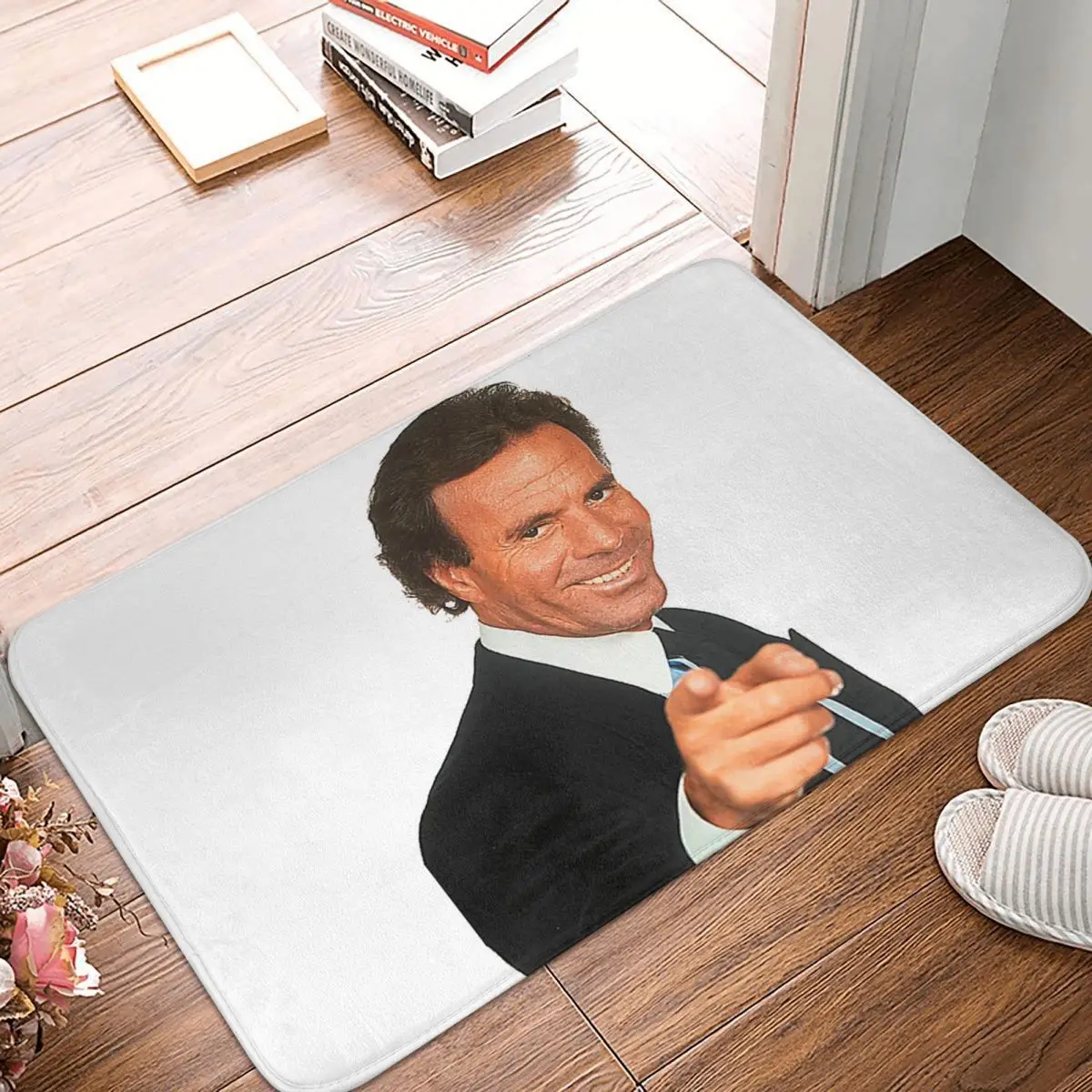 Trending Music By-Julio Iglesias 40x60cm Carpet Polyester Floor Mats Mats Personalized Bathroom Home Decor