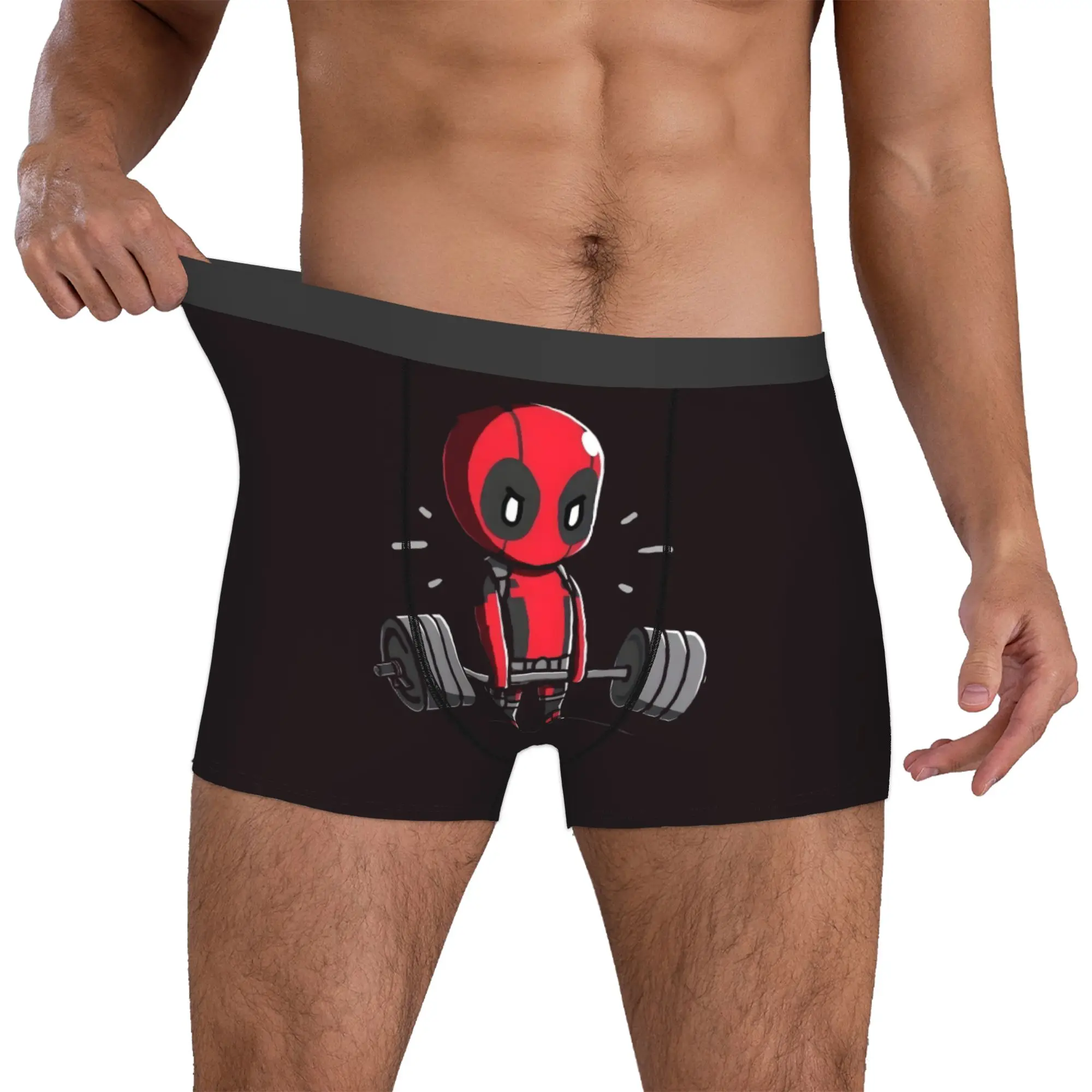 

Custom D-Deadpools Boxers Shorts Men Comics Book Briefs Underwear Fashion Underpants