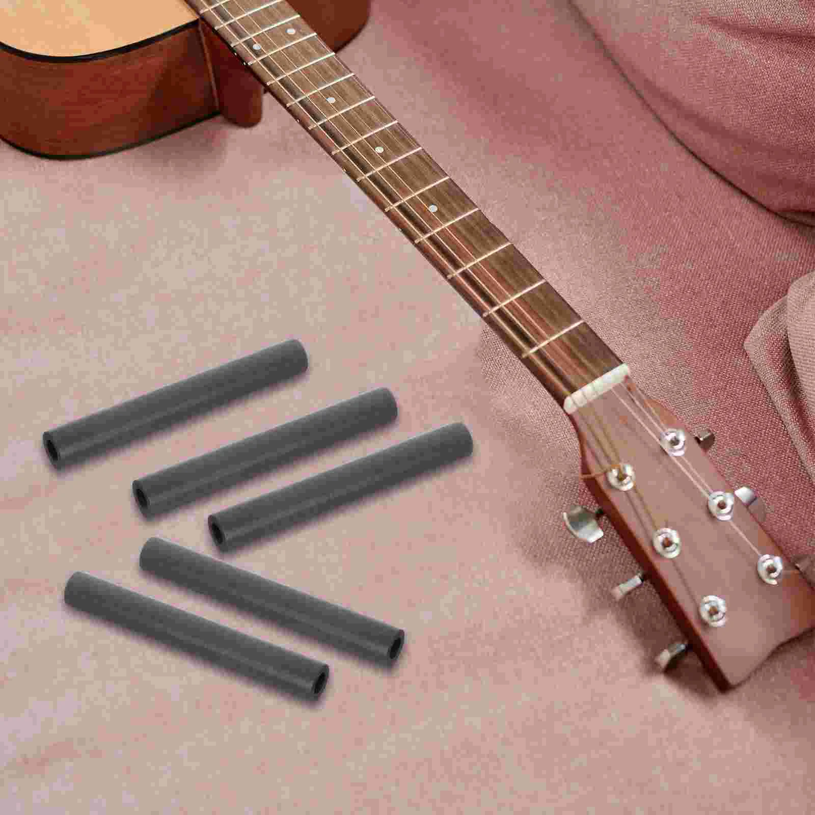 Ukulele Wall Mount Hanger Hook Sponge Tube Coat Hangers Guitar Rack Sleeve Hanging System for Black