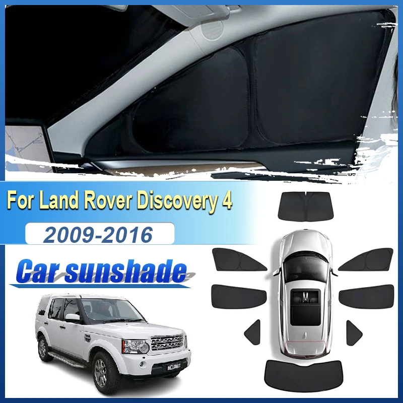 

For Land Rover Discovery 4 Accessories L319 LR4 2009-2016 Privacy Sunshade Anti-UV Sun Protection Visor Foldable Car Accessories