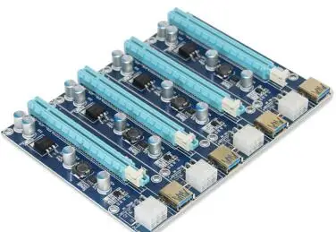 usb 3.0 PCI-E Express 1x To 16x Extender Riser Card Adapter Pcie 1 to 4 USB Convertor Graphics Video card for Miner BTC Litcoin