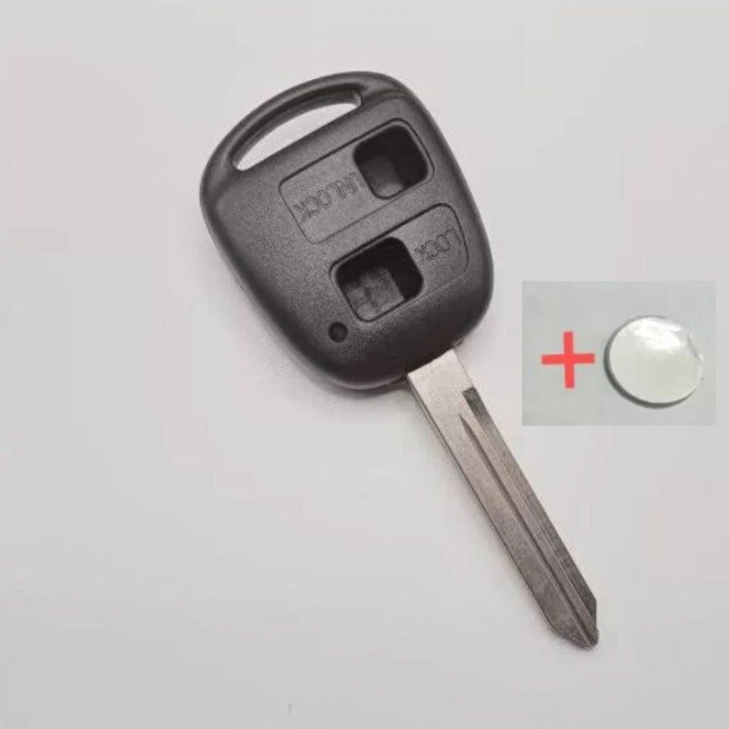 

Чехол-брелок TOY47 с дистанционным управлением и 2 кнопками для Toyota Camry Rav4 Corolla Prado Yaris Tarago