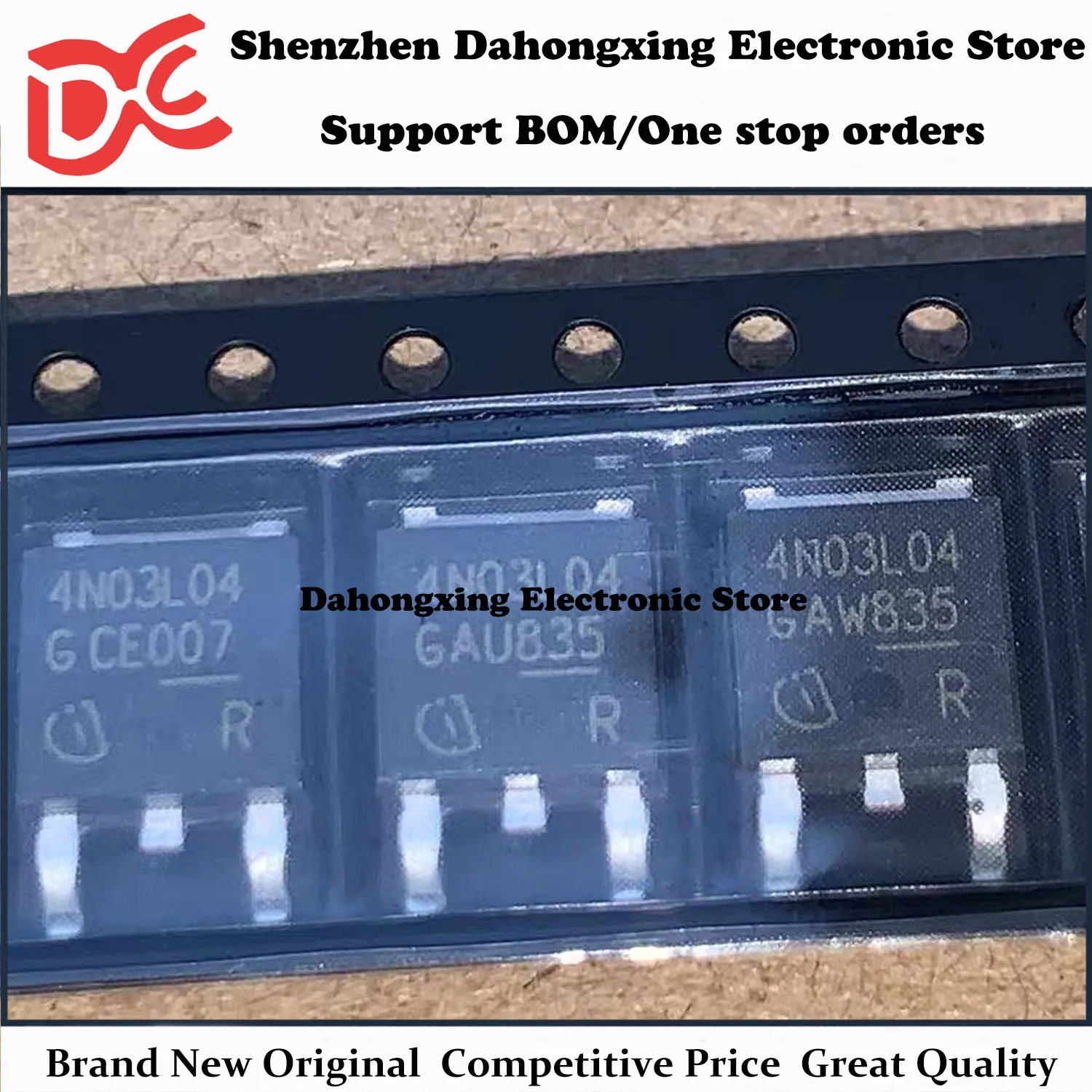 

New Original 10Pcs 4N03L04 IPD70N03S4L-04 TO-252 70A 30V SMD Field Effect Transistor Electronic Components Great Quality