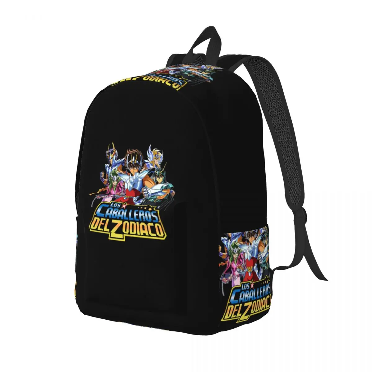 

Knights Of The Zodiac Saint Seiya Backpack Daypack Large Capacity Kids BookBag School Bag Shoulder Bags for Men Women