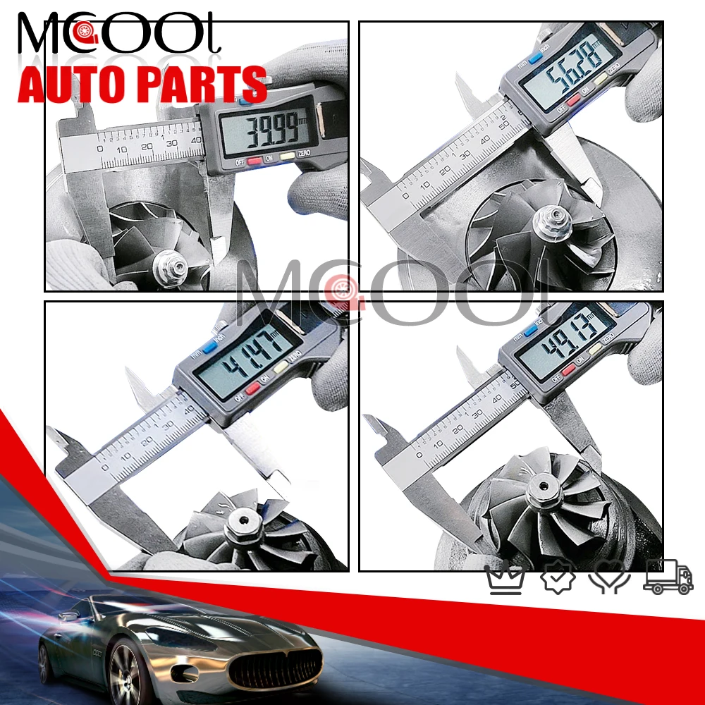 Turbine CHRA HP55 Turbo Cartridge Core For JAC light truck HFC1040 HFC4DA1 Engine 7BA0276 1008200FA01 55X4505-00-1 55X4505001