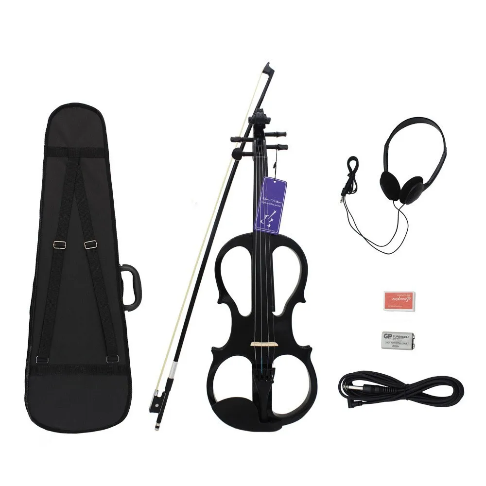 Electroacoustic Violin AU-03 4/4 Grade Student Adult Professional Performance Electronic Music Instrument