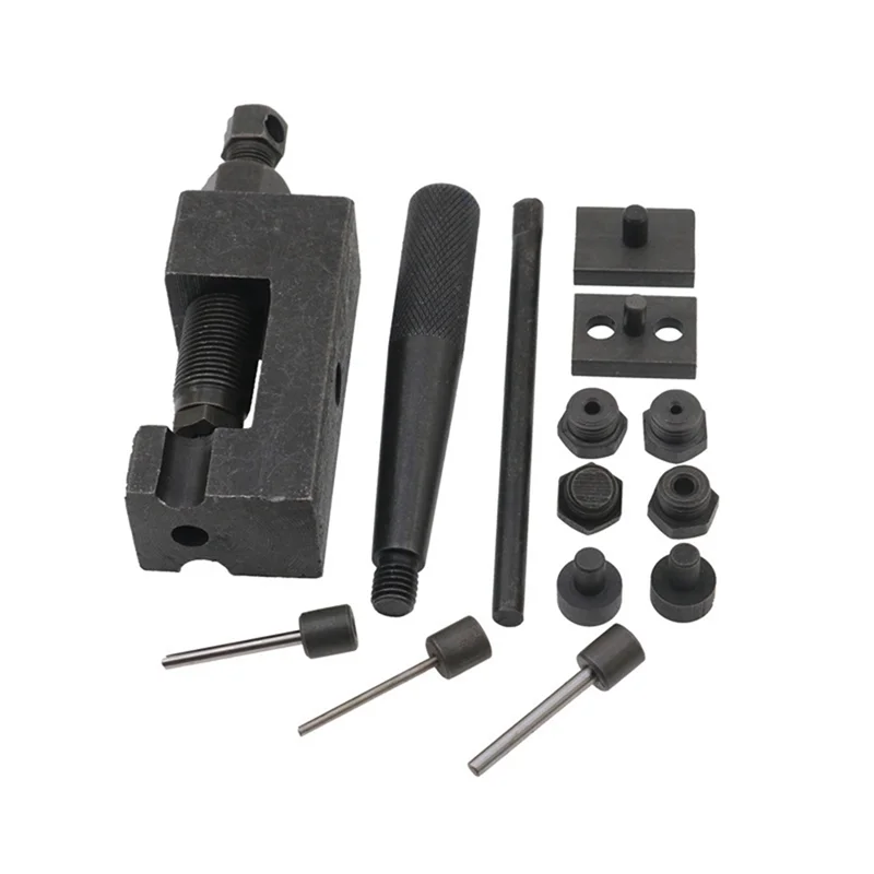 

Motorcycle Chain Breaker Riveting Tool 6 Pins Chain Cutter Riveter Bike Chain Pin Press Handle For 415/420/428/520/525