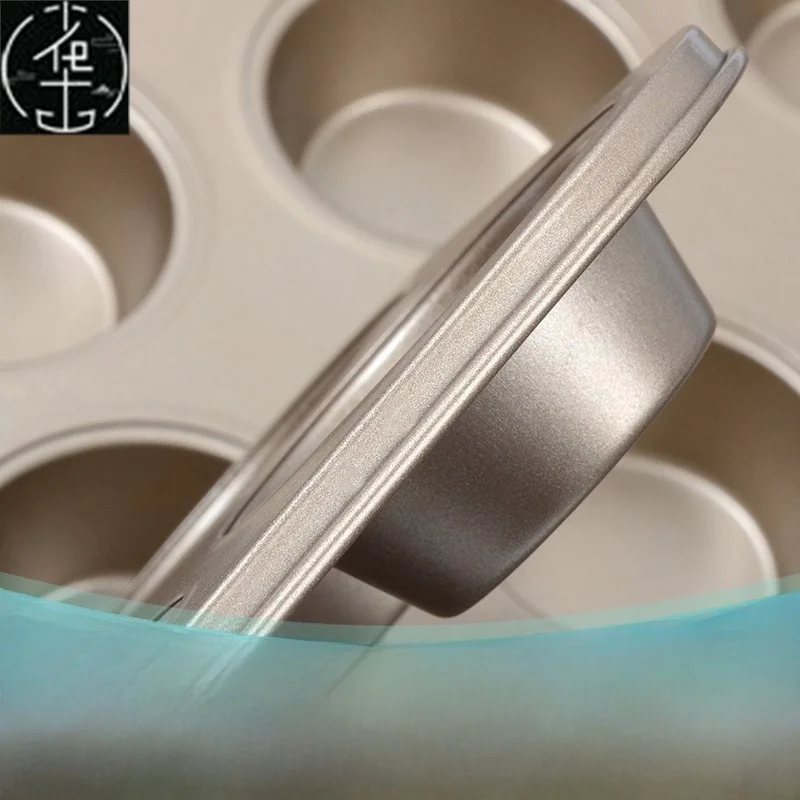 

2 Cupcake Baking Tray Muffin Cake round Mold Tools Set for Women's Knitted Sweater Brand New 2024 Winter iny Sequin Design