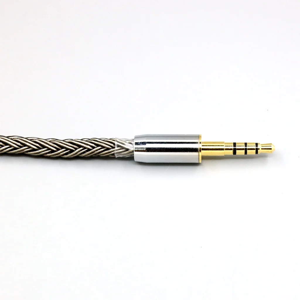 16 الأساسية رمادي سماعة كابل ل HIFIMAN HE-R10 الطبعة S ديفا أوديز mm400 mm100 mm-200mm-300 ممن لهم PM-3 سوني MDR-MV1 LN008832