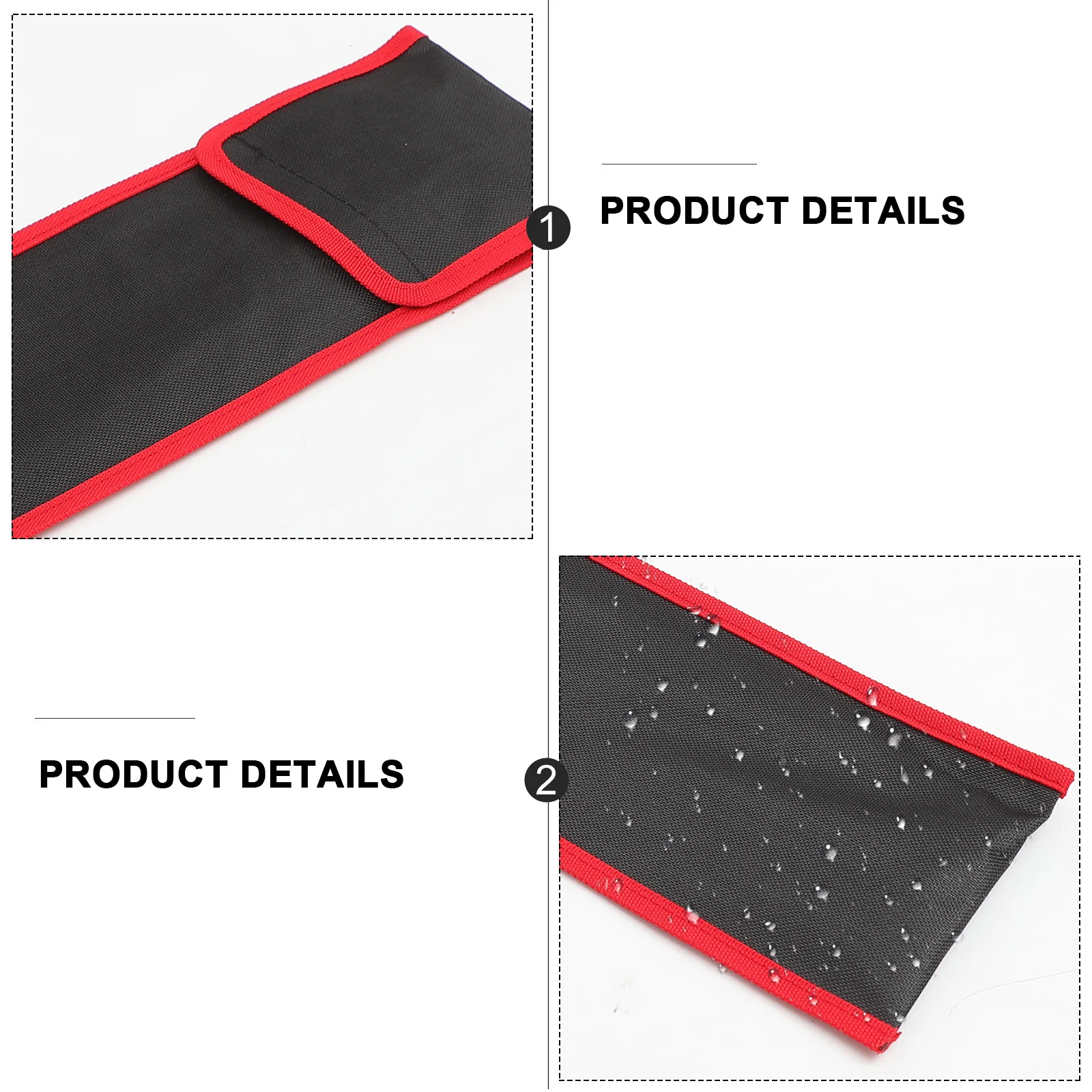 

Oxford Cloth Storage Bag Waterproof Waterproof Skewer Bag Portable BBQ Stick Container Compact Travel Camping Hiking Kitchen