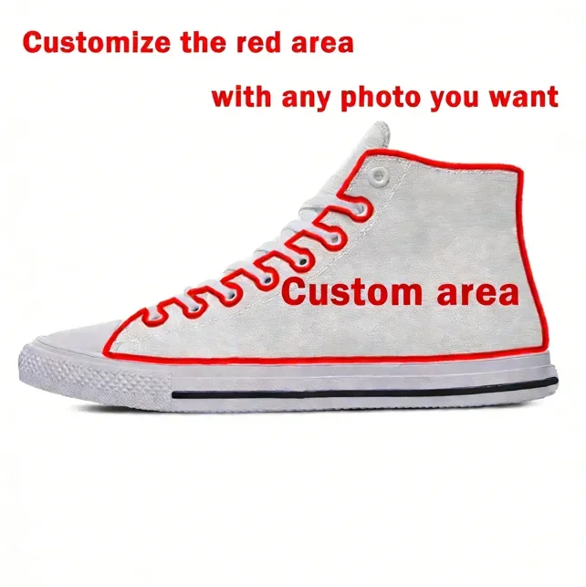 The Notorious Big High Top Sneakers Mens Womens Teenager High Quality Biggie Smalls Canvas Sneaker Casual Shoe Customize Shoes - view 4