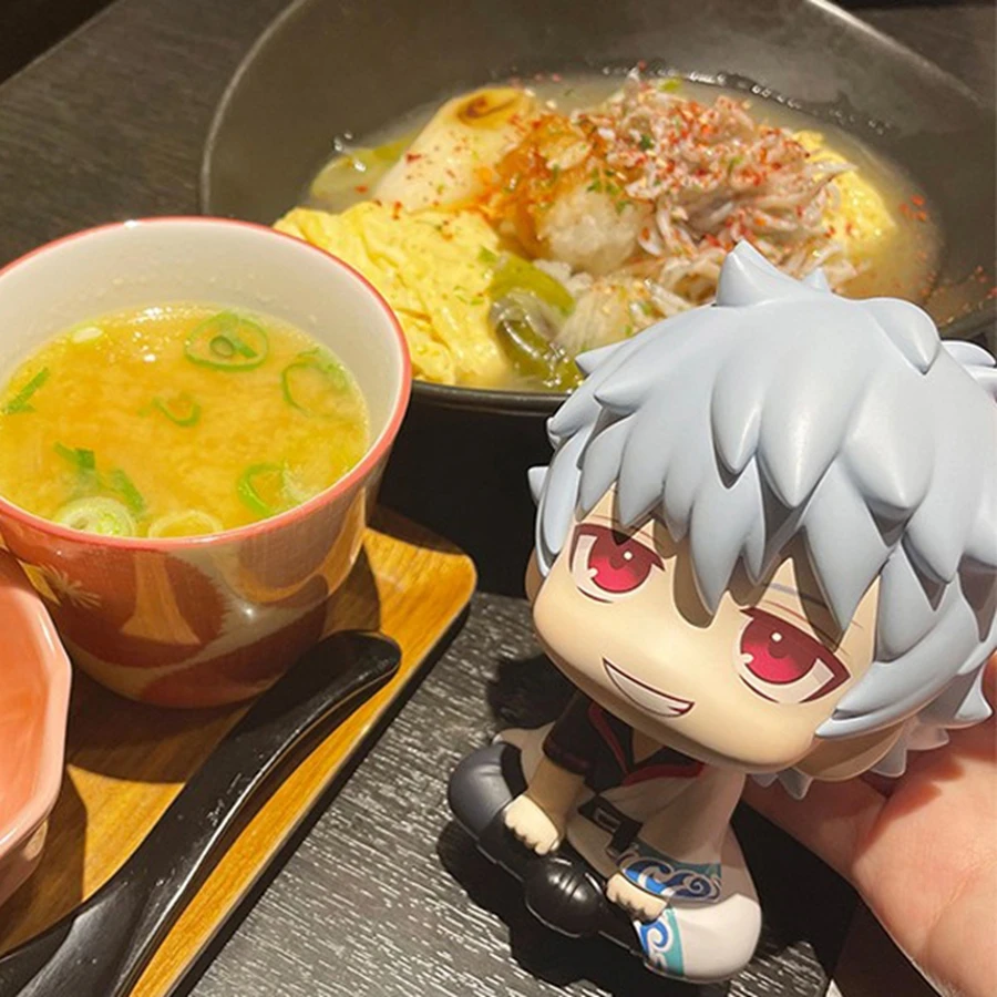 10 سنتيمتر جينتاما أنيمي الشكل انظر ساكاتا جينتوكي عمل الشكل Q نسخة هيجيكاتا توشيرو تمثال بولي كلوريد الفينيل جمع نموذج اللعب #4