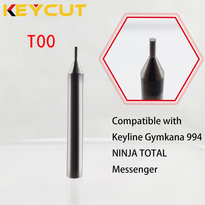 T00 TRACER 1.0mm Compatible With KEYLINE GYMKANA 994  NINJA TOTAL MESSENGER Key Machine