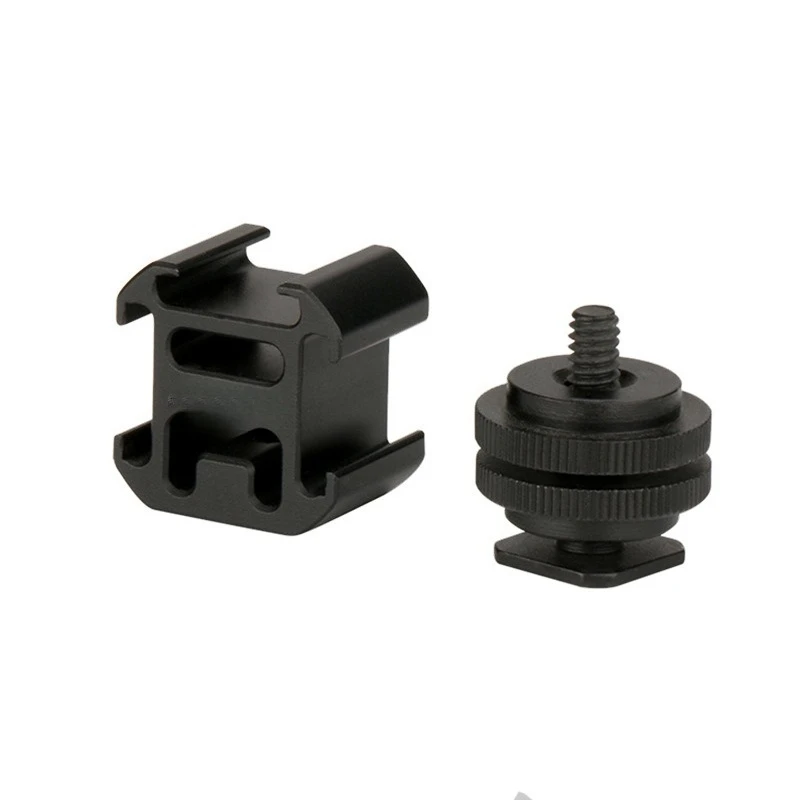 

PT-3S three-head hot shoe base expansion fill light microphone monitor mini portable