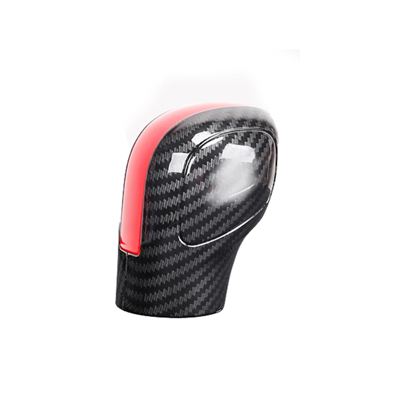 Car Styling For VW Golf 6 7 7.5 GTI Passat B7 B8 Jetta MK6 Tiguan MK2 AT Gear Shift Knob Cover Cap Trim Strips Auto Accessories