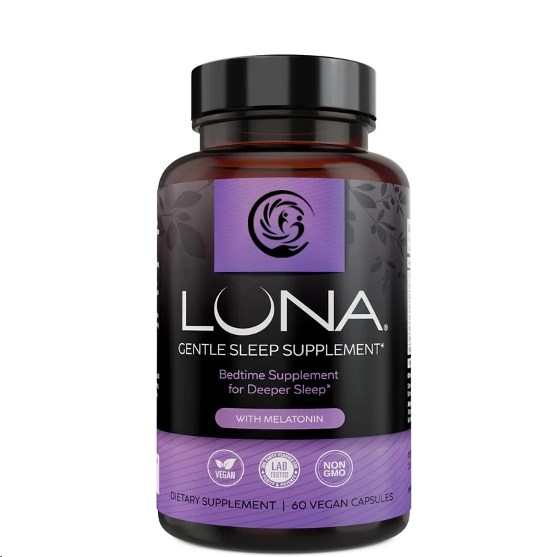 Luna Sleep Aid | Non habitual natural sleep aid, containing valerian root, melatonin, chamomile, lemon balm, etc