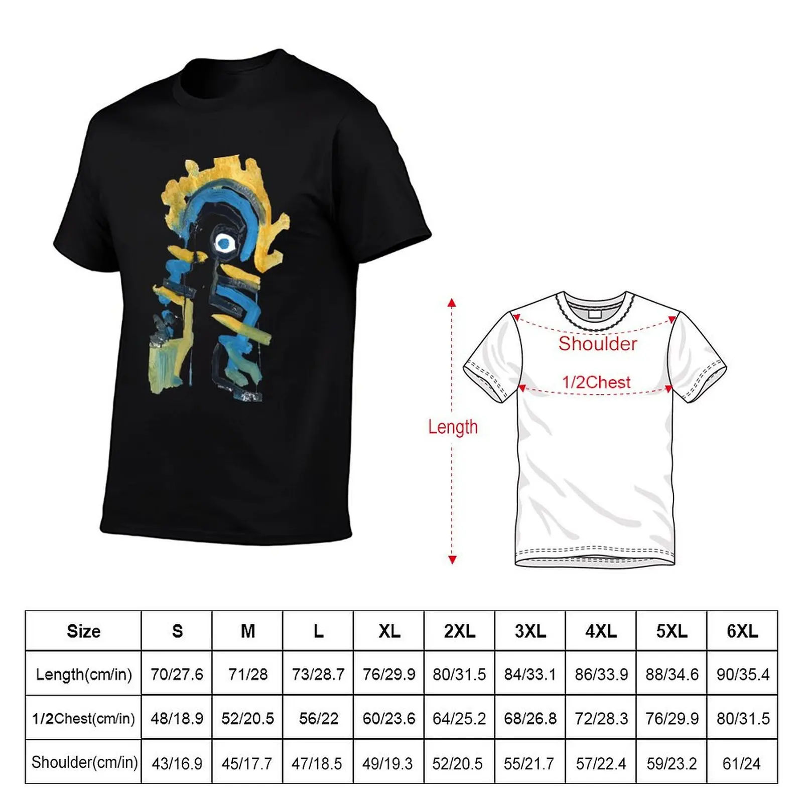 Drum Painting T-Shirt anime t shirts Short sleeve tee street wear rapper graphic tees mens workout shirts