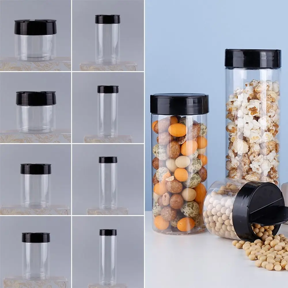 1 قطعة مع أغطية الفراشة تسميات زجاجة توابل أداة المطبخ برطمانات توابل واضحة البلاستيك 130 مللي-600 مللي صندوق بهار شواء