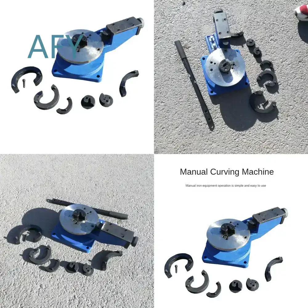 Spiral Metal Bender for Manual Steel Iron Bending Machine Scroll Tool for Metal Production Universal Multifunction Metal