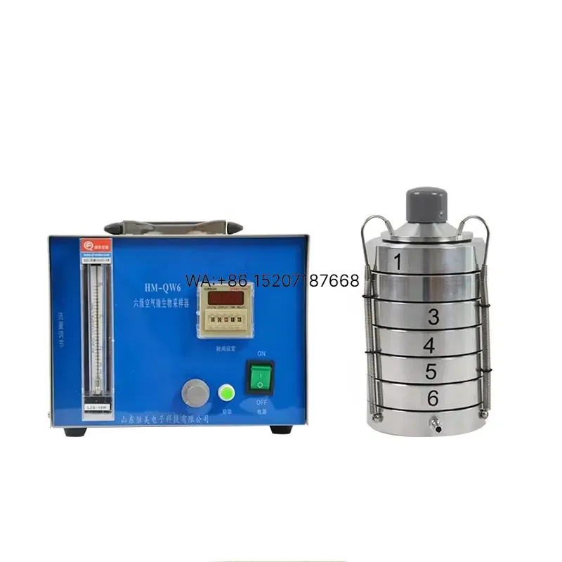 Wmwmnu for Six-stage Sieve Impact Air Microbial Sampler Atmospheric Dust Quality Bacterial Environment Tester