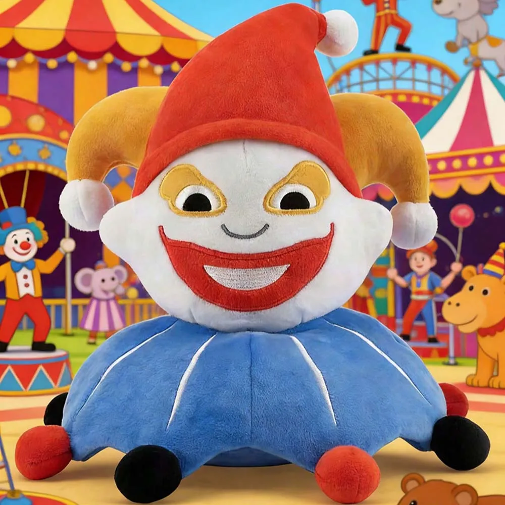 

Jimbo Plush Toy Joker Clown Soft Stuffed Anima Plush Game Anime Figure Great Gifts for Kids Wonderful Collection Gift for Fans