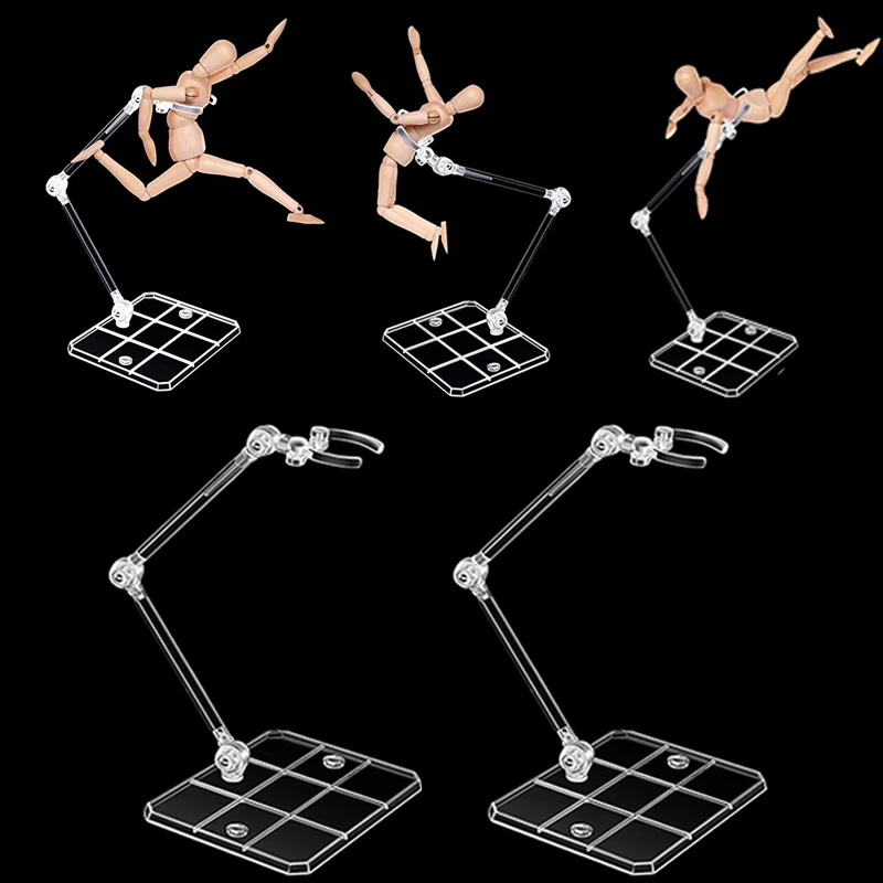 Action Figure Stand Assembly 144 Action Figure Stand, Display Holder Base, Doll Model Support Stand for 6inch Figures or Effects