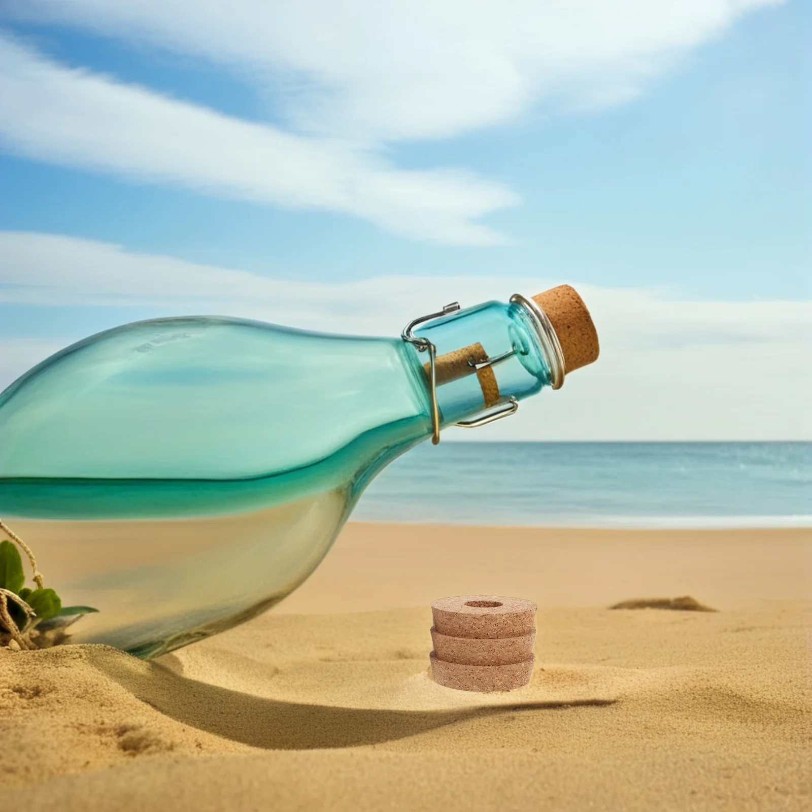 

8Pcs Hydroponics Vase Cork Lids Hole Ventilation Glass Jar Caps Plant Propagation Terrarium Flower Vase Stopper