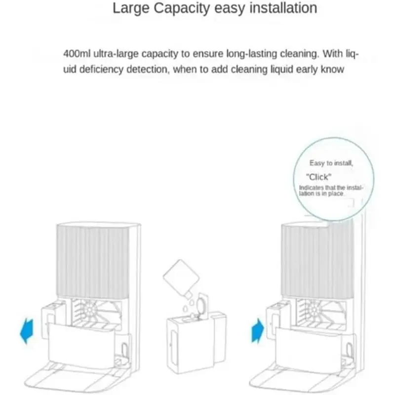 A55F-Sewage Tank Ionic Deodorization+Cleaning Liquid Module For Dreame X40/X40pro/X40pro Plus/X40pro Ultra Vacuum Parts