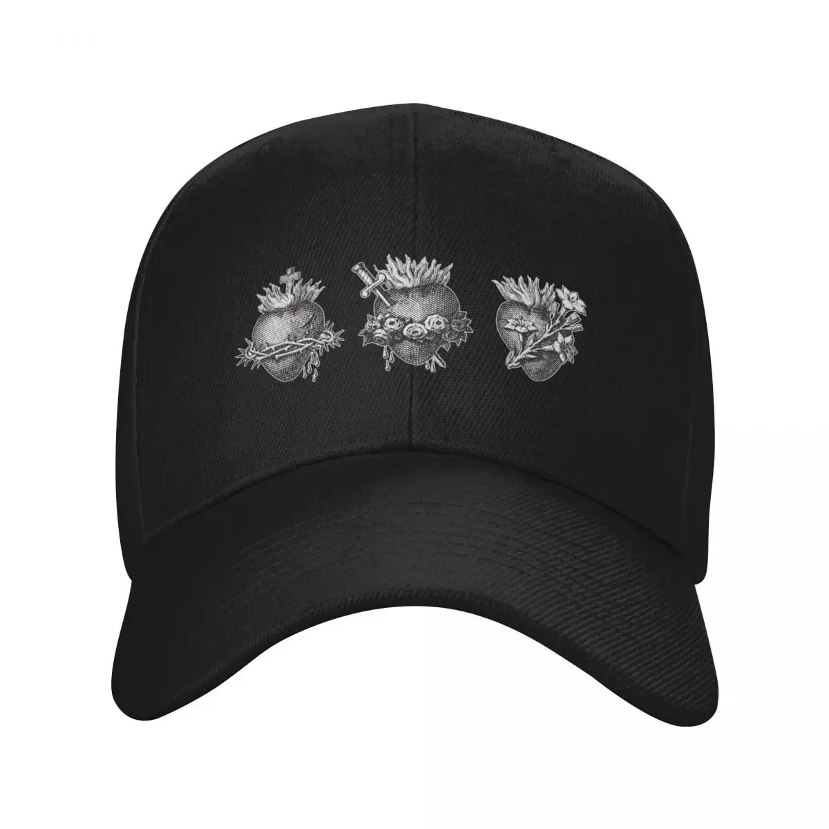 

Sacred Hearts of the Holy Family Baseball Cap sailor cap for men tea Hat Beach Outing Baseball For Men Women's