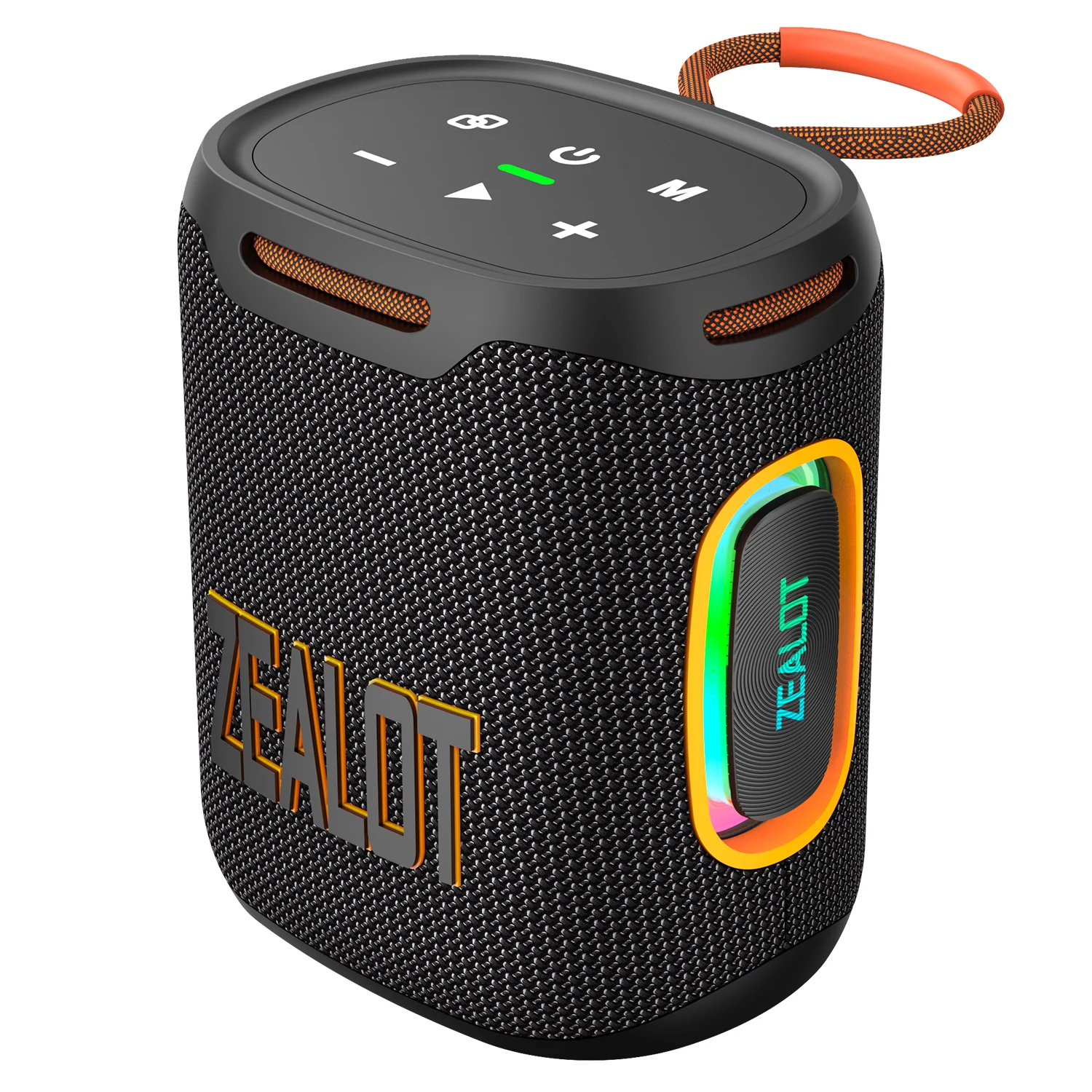 S122 25W Kabelloser Bluetooth-Lautsprecher, tragbarer Mini-Outdoor-Lautsprecher, wasserdicht, mit Licht, 6000mAh Akku, Bass-Boost für den Außenbereich