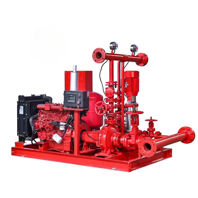 DEFU High Efficiency Fire Fighting Pump System Electric Fire Fighting Pump Set