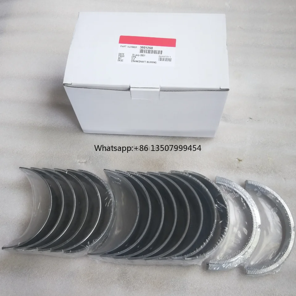 

Good Quality Construction Machinery Engine Part NT855 Main Bearing 3801260 Trust Washer 3067568