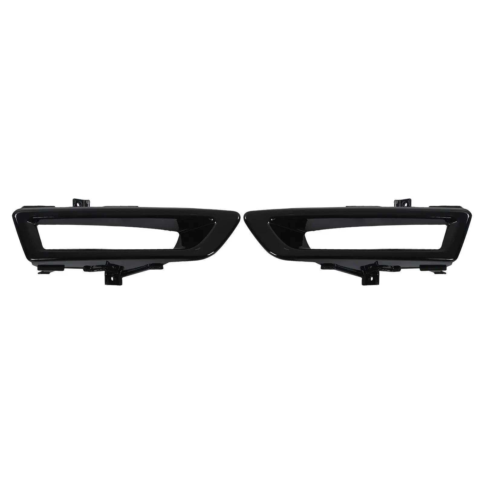 

Gloss Black Front Bumper Fog Light Lamp Cover Trim LR061234 for discovery Sport L550 2015 2016 2017 2018 2019