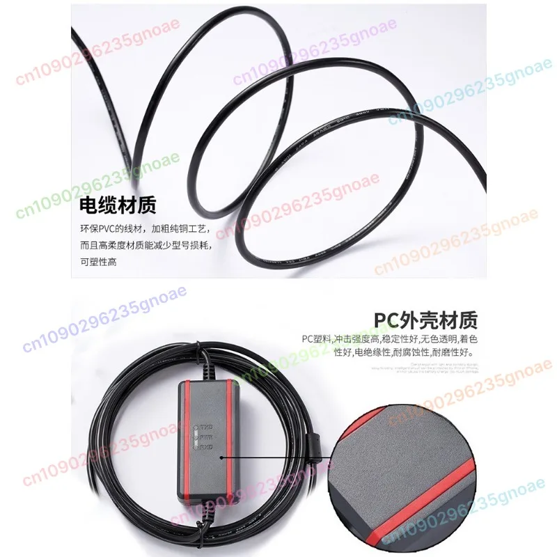 كابل USB لـ CS1W-CN226 CS CJ Series CPM2C CJ1M CS1G CQM1H كابل مبرمج تحكم