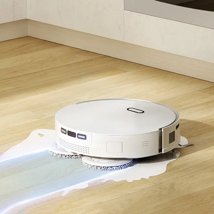 

#For Robot Cleaner 5200mAh Hidden DTOF Laser Navigation Cleaning Robot Aspirador Vacuum Cleaner Mop With Self-emptying Dustbin