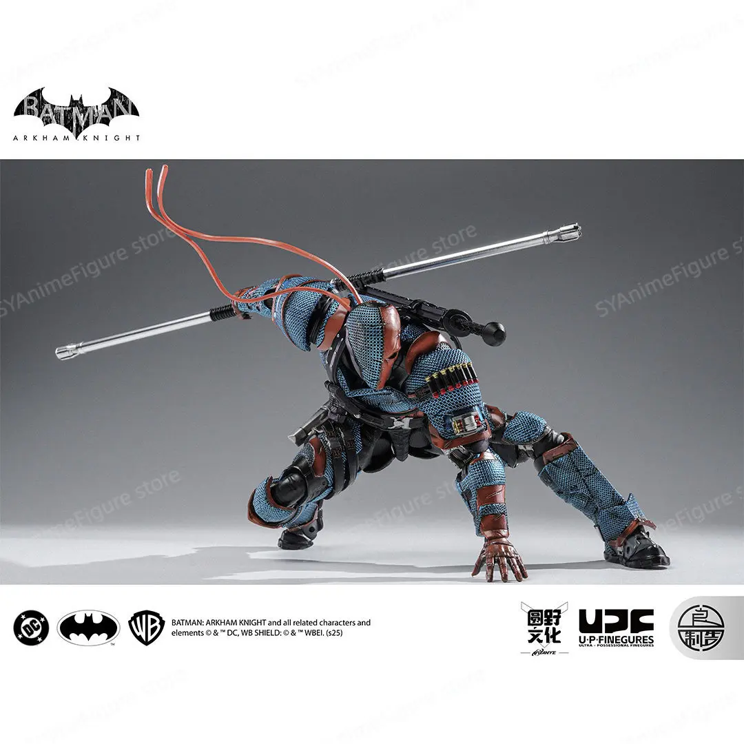 In Stock LPZZ Toys Batman Arkham Knight Deathstroke Action Figure DC Multiverse Superman 1/12 Toys Collection Gift view 5