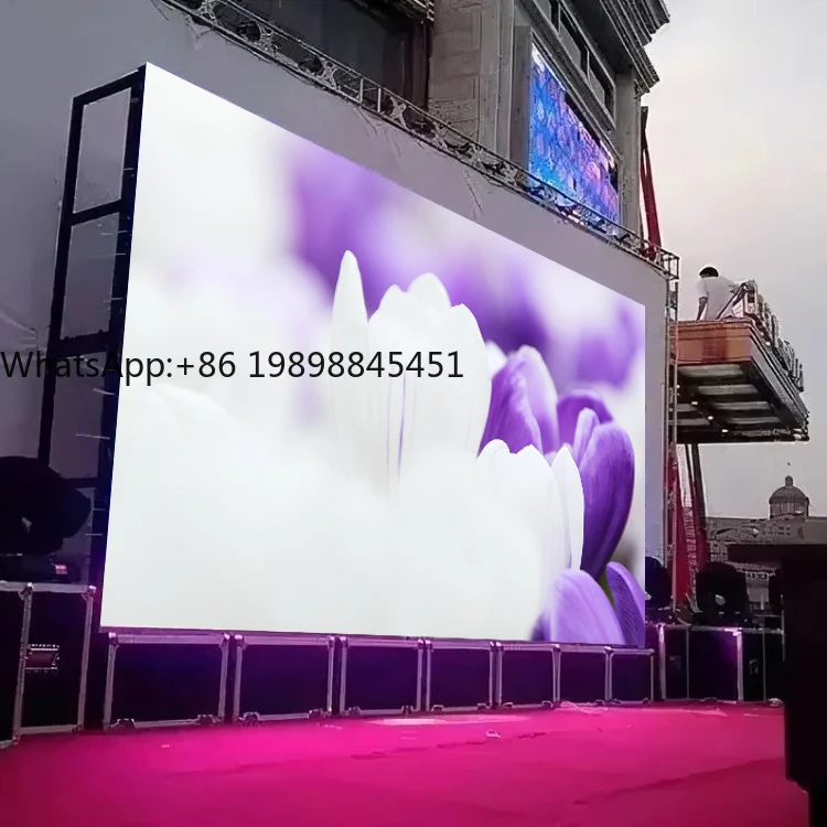 

Цифровая вывеска и дисплей P3 Светодиодная панель дисплея 576x576 мм Открытый водонепроницаемый светодиодный экран для аренда сцены Экран паба Концерт