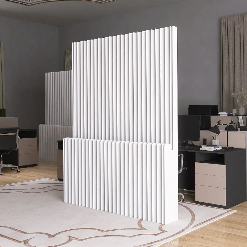 Living Room Office Partition Clothing Store Folding Paper Screen Organ Paper Wall