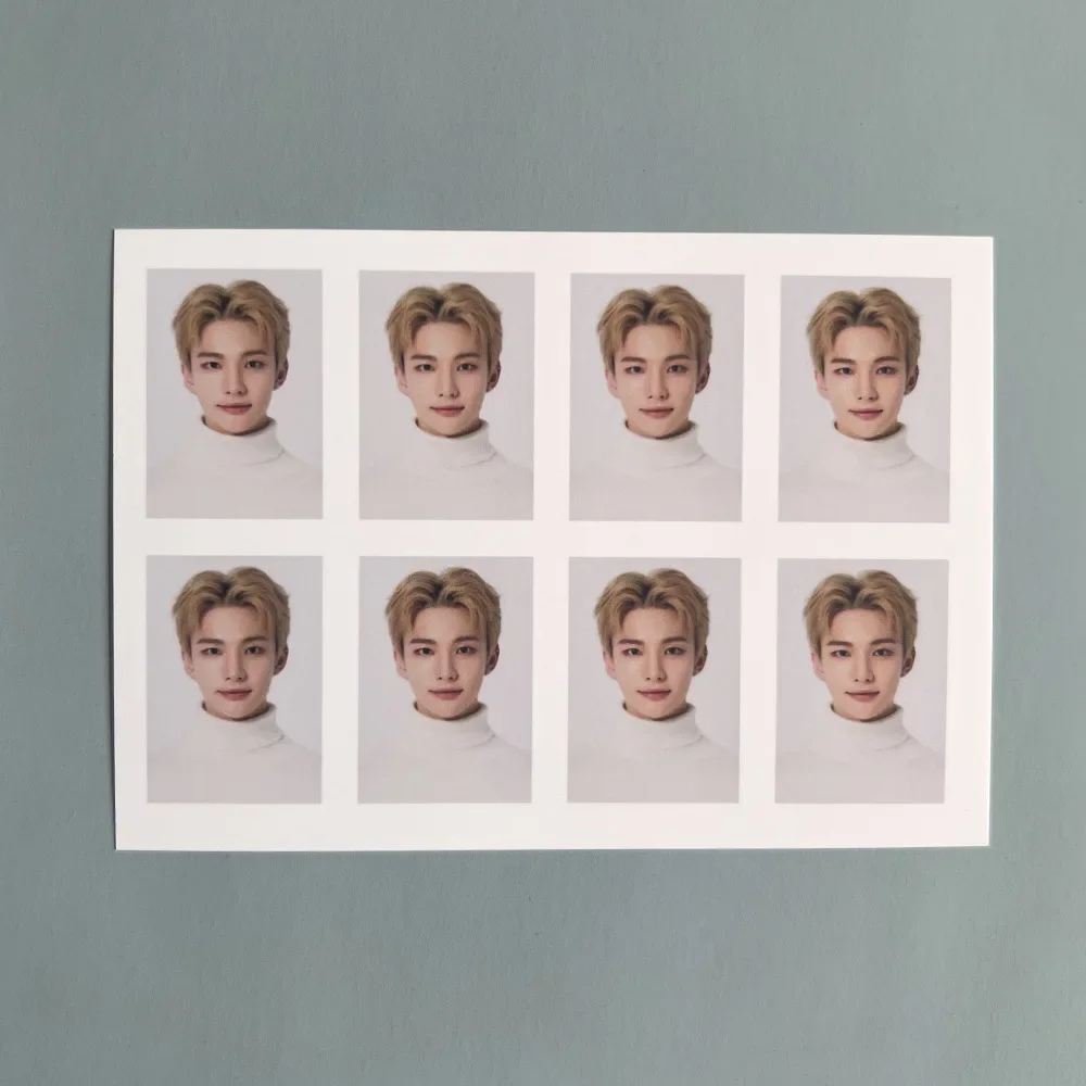 8 Styles Kpop Idol Skz ID Card One-inch Photo Card ID Photo Fans Collection Gift Wholesale